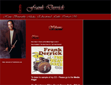 Tablet Screenshot of frankderrick.com